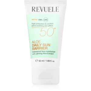 Revuele Daily Sun Barrier Aloe crema de zi calmanta SPF 50+ 50 ml-Țena