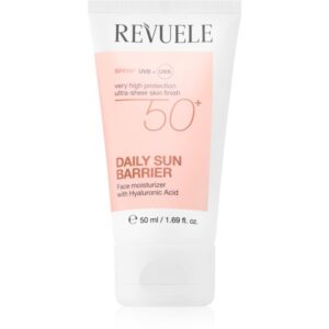 Revuele Daily Sun Barrier crema de fata hidratanta SPF 50+ 50 ml-Țena