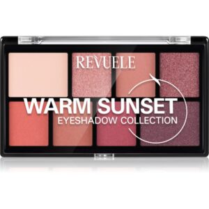 Revuele Eyeshadow Collection paleta farduri de ochi culoare Warm Sunset 15 g-ro