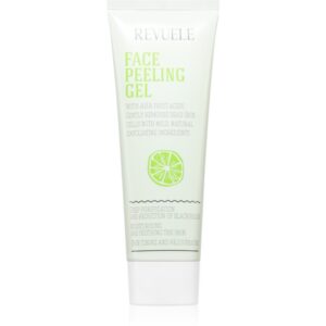Revuele Face Peeling Gel AHA Fruit Acids demachiant cu efect de peenling impotriva punctelor negre 80 ml-Țena
