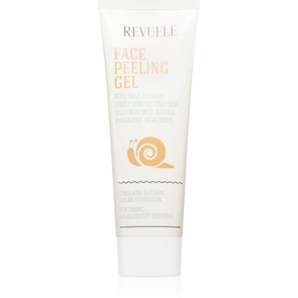 Revuele Face Peeling Gel Snail Filtrate exfoliere enzimatica blanda pentru o piele mai luminoasa 80 ml-Țena
