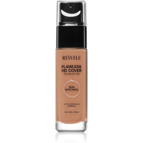 Revuele Flawless HD Cover Foundation make-up cu textura usoara pentru look perfect culoare 06 33 ml-ro