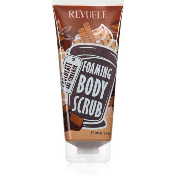Revuele Foaming Body Scrub Chocolate and Cinnamon exfoliant pentru corp 200 ml-ro