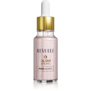 Revuele Glow Drops Rose Quartz ser cu efect iluminator corp si fata 20 ml-ro