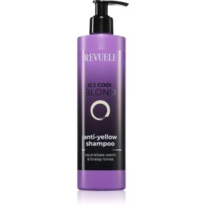 Revuele Ice Cool Blond șampon pentru neutralizarea tonurilor de galben pentru par blond 335 ml-Țena