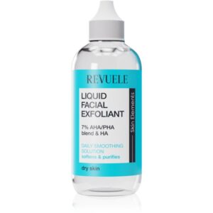 Revuele Liquid Facial Exfoliant 7% AHA/PHA blend + HA serum cu efect exfoliant pentru tenul uscat 125 ml-ro