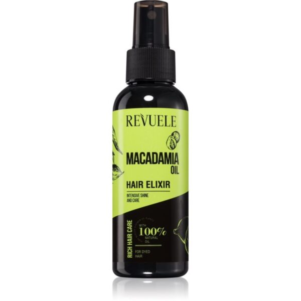 Revuele Macadamia Oil Hair Elixir spray protector pentru păr vopsit 120 ml-Țena