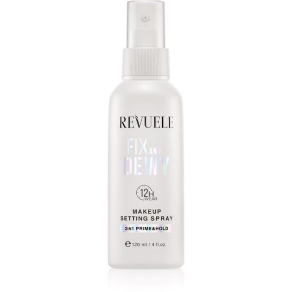 Revuele Makeup Setting Spray Fix And Dewy fixator make-up pentru o piele mai luminoasa 120 ml-ro