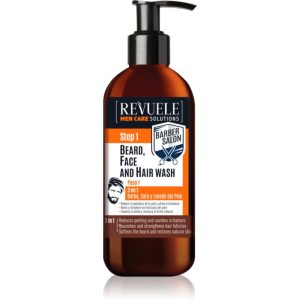 Revuele Men Care Solutions Barber Salon șampon pentru păr și barbă 3 in 1 300 ml-ro