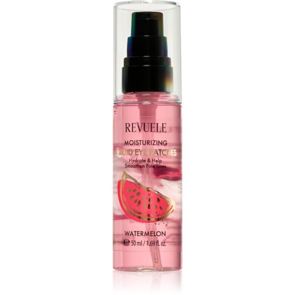 Revuele Moisturizing Watermelon Liquid Eye Patches gel de ochi hidratant 50 ml-ro