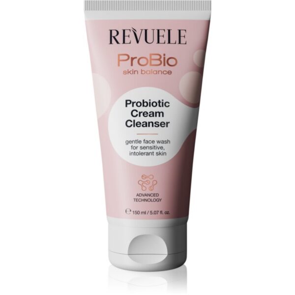 Revuele ProBio Skin Balance Probiotic Cream Cleanser cremă hidratantă pentru curățare pentru piele sensibila si intoleranta 150 ml-Țena