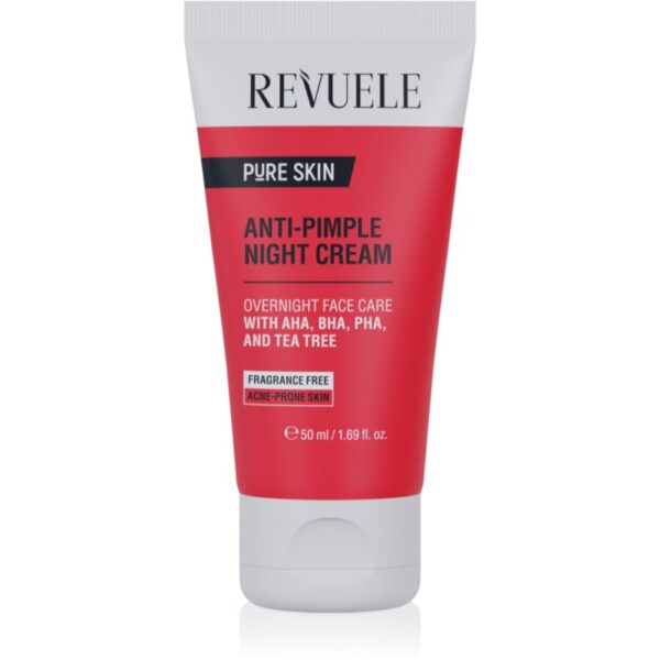 Revuele Pure Skin Anti-Pimple crema de noapte impotriva acneei 50 ml-ro
