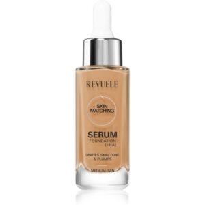 Revuele Serum Foundation [+HA] make up hidratant pentru uniformizarea nuantei tenului culoare Medium-Tan 30 ml-Țena