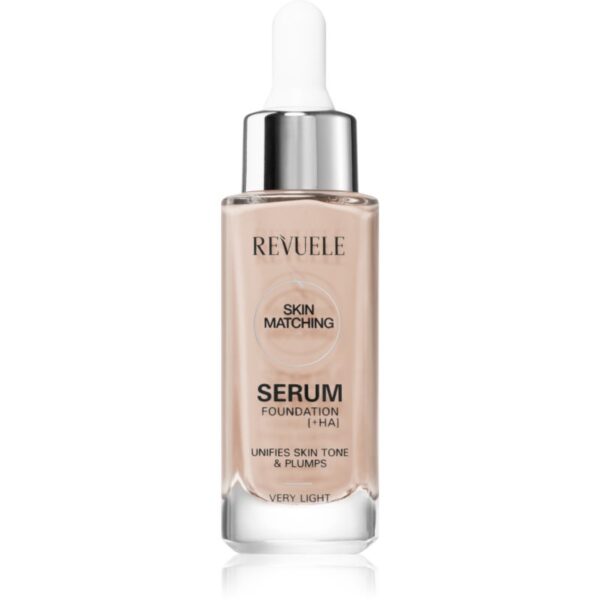 Revuele Serum Foundation [+HA] make up hidratant pentru uniformizarea nuantei tenului culoare Very Light 30 ml-ro