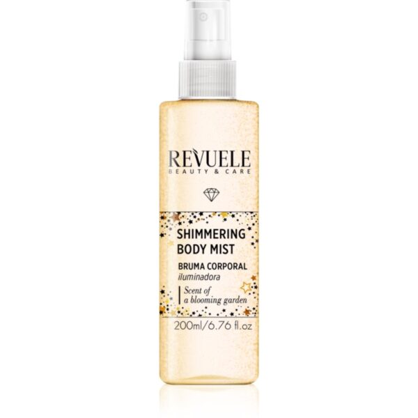 Revuele Shimmering Body Mist stralucire intensa pentru corp culoare Gold 200 ml-ro