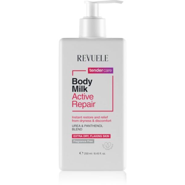 Revuele Tender Care Body Milk Active Repair loțiune de corp ușor hidratantă pentru pielea uscata sau foarte uscata 250 ml-ro