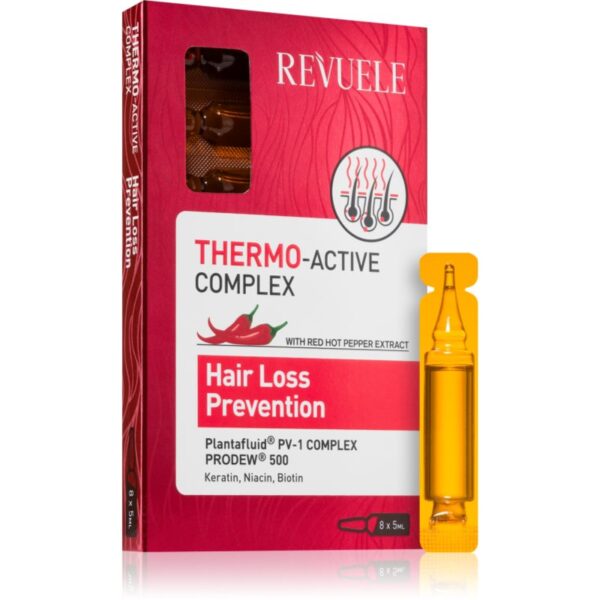 Revuele Thermo-Active Complex Hair Loss Prevention fiolă impotriva caderii parului 8x5 ml-ro