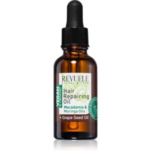 Revuele Vegan & Organic Hair Repairing Oil ulei hrănitor pentru intarirea parului 30 ml-Țena