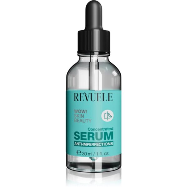 Revuele WOW! Skin Beauty Concentrated Serum Anti-Imperfections ser revigorant pentru ten acneic 30 ml-Țena