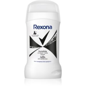 Rexona Invisible Black&White deodorant solid împotriva petelor albe 50 ml-ro