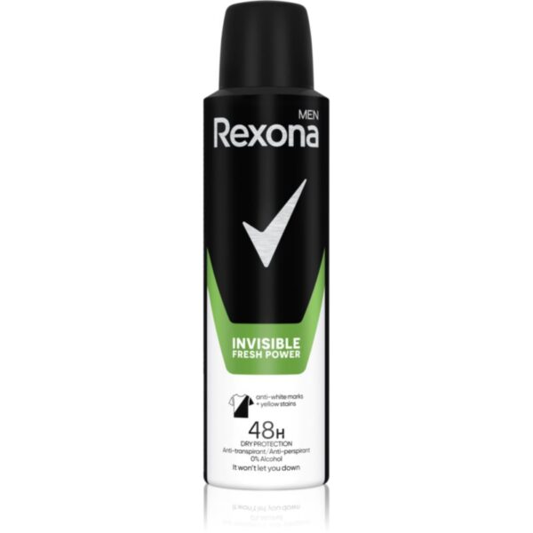 Rexona Invisible Fresh Power spray anti-perspirant pentru barbati 150 ml-Țena
