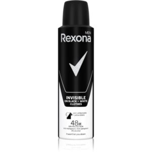 Rexona Invisible on Black + White Clothes spray anti-perspirant 48 de ore 150 ml-ro