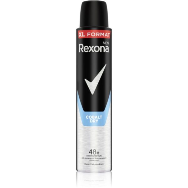 Rexona Men Maximum Protection spray anti-perspirant pentru barbati XL Cobalt Dry 200 ml-Țena