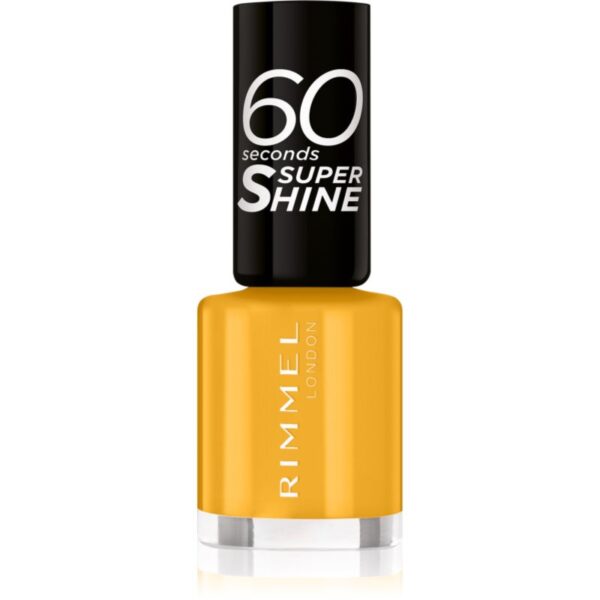 Rimmel 60 Seconds Super Shine lac de unghii culoare 150 Sandy Toes 8 ml-Țena