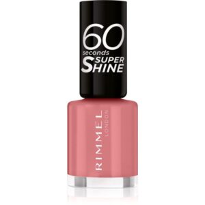 Rimmel 60 Seconds Super Shine lac de unghii culoare 235 Preppy In Pink 8 ml-ro