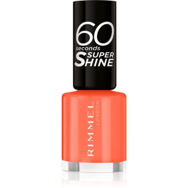 Rimmel 60 Seconds Super Shine lac de unghii culoare 404 Ora-ngy Vibe 8 ml-ro