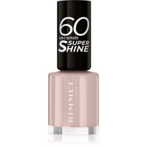 Rimmel 60 Seconds Super Shine lac de unghii culoare 500 Caramel Cupcake 8 ml-Țena