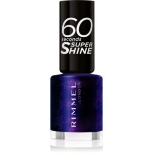 Rimmel 60 Seconds Super Shine lac de unghii culoare 563 Midnight Rush 8 ml-ro