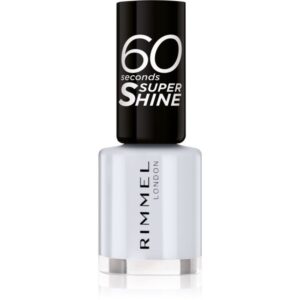 Rimmel 60 Seconds Super Shine lac de unghii culoare 703 White Hot Love 8 ml-Țena