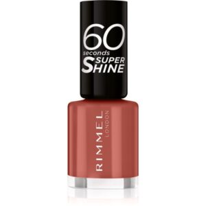 Rimmel 60 Seconds Super Shine lac de unghii culoare 707 Tan-A-Cotta 8 ml-ro