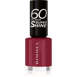 Rimmel 60 Seconds Super Shine lac de unghii culoare 710 Oh My Cherry 8 ml-ro