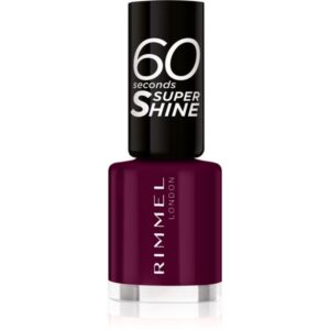 Rimmel 60 Seconds Super Shine lac de unghii culoare 712 Berry Pop 8 ml-ro
