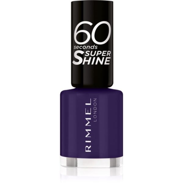 Rimmel 60 Seconds Super Shine lac de unghii culoare 720 Sea In The Dark 8 ml-Țena
