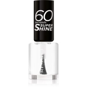 Rimmel 60 Seconds Super Shine lac de unghii culoare 740 Clear 8 ml-Țena
