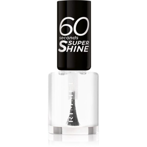 Rimmel 60 Seconds Super Shine lac de unghii culoare 740 Clear 8 ml-Țena