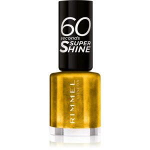 Rimmel 60 Seconds Super Shine lac de unghii culoare 831 Oh My Gold! 8 ml-ro