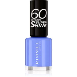 Rimmel 60 Seconds Super Shine lac de unghii culoare 856 Blue Breeze 8 ml-Țena
