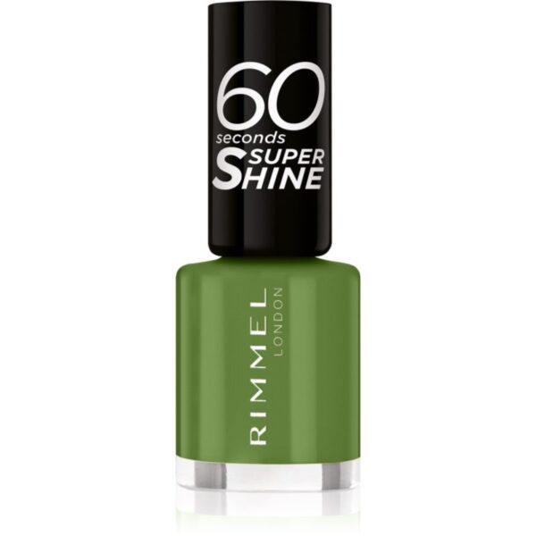 Rimmel 60 Seconds Super Shine lac de unghii culoare 880 Grassy Fields 8 ml-Țena