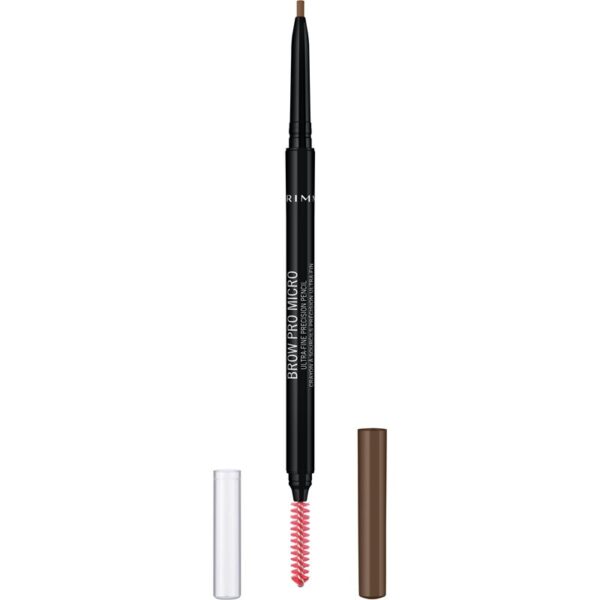Rimmel Brow Pro Micro creion pentru sprancene culoare 002 Soft Brown 0.09 g-ro