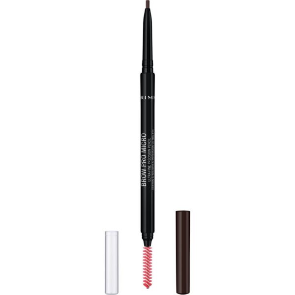 Rimmel Brow Pro Micro creion pentru sprancene culoare 003 Dark Brown 0.09 g-ro