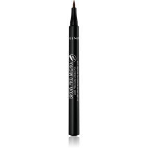 Rimmel Brow Pro Micro creion pentru sprancene culoare 004 Dark Brown 1 ml-ro