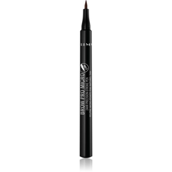 Rimmel Brow Pro Micro creion pentru sprancene culoare 004 Dark Brown 1 ml-ro