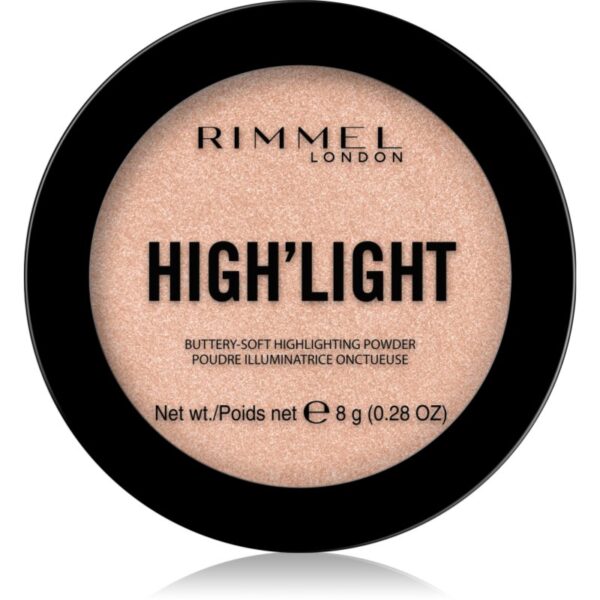Rimmel High'light Pudra compacta ce ofera luminozitate culoare 002 Candelit 8 g-ro