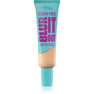 Rimmel Kind & Free Blur It Out machiaj ușor de hidratare SPF 20 culoare 010 Rose Ivory 30 ml-Țena