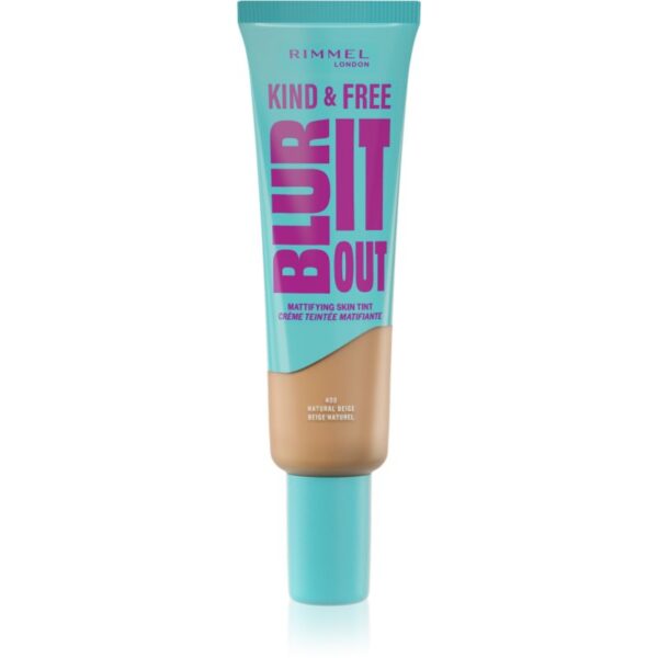 Rimmel Kind & Free Blur It Out machiaj ușor de hidratare culoare 400 Natural Beige 30 ml-ro