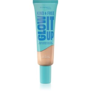 Rimmel Kind & Free Glow It Up machiaj ușor de hidratare culoare 001 Fair Porcelain 30 ml-Țena